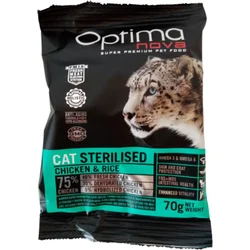 OPTIMAnova Cat Sterilised 70g vzorek granule pro kastrované kočky