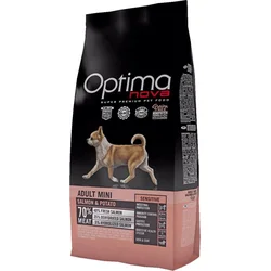 OPTIMAnova Dog Adult Mini Sensitive Salmon & Potato GF 2kg granule pro psy