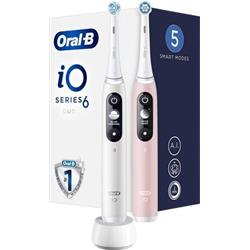 Oral-B iO Series 6 Duo Pack White/Pink
