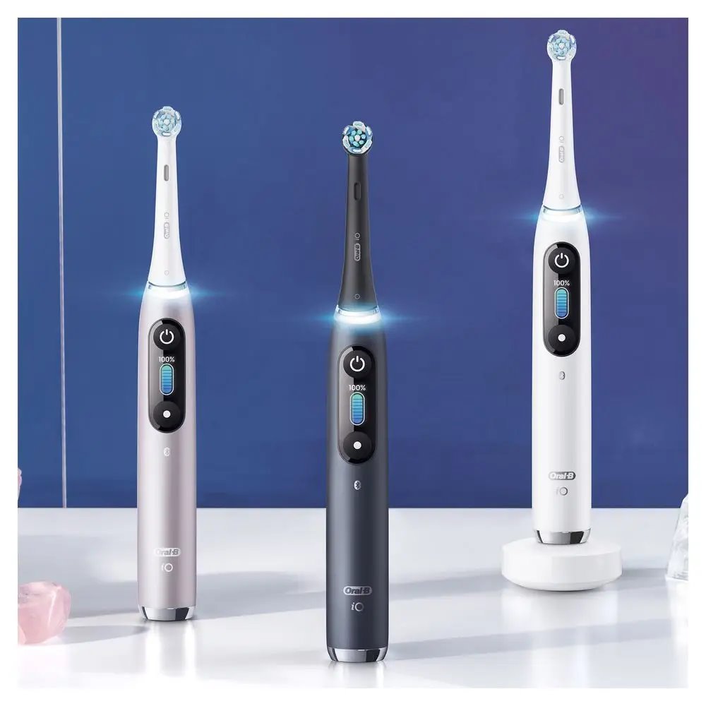 Oral-B iO9 Series Duo Pack Black/Rose Extra Handle
