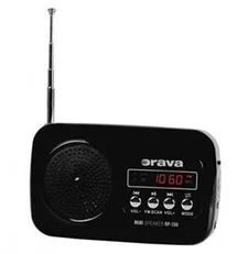 Orava RP-130 černé - Radiopřijímače