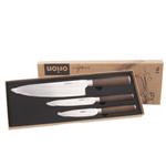 Orion 3dílná sada kuchyňských nožů WOODEN