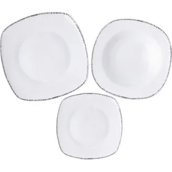 Orion Jedálenská súprava porcelánové línie 18 ks, štvorcová