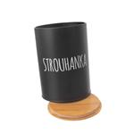 Orion Plechová dóza na strouhanku BLACK