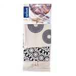 Orion Utěrka kuchyňská bavlna MANDALA, 3 ks 