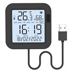 Ovládač IMMAX NEO LITE SMART IR so senzormi teploty a vlhkosti, s LCD displejom, Wi-Fi a TUYA