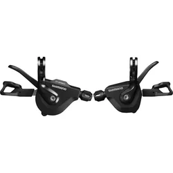 Páka radenia a brzdy SHIMANO 105 SL-RS700 pár 2 x 11 rýchlostí svorka čierna rovné riadidlá