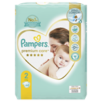 Pampers Premium Care Plenky Velikost 2, 4kg-8kg, 68ks