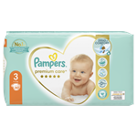 Pampers Premium Care Plenky Velikost 3, 6kg-10kg, 60ks