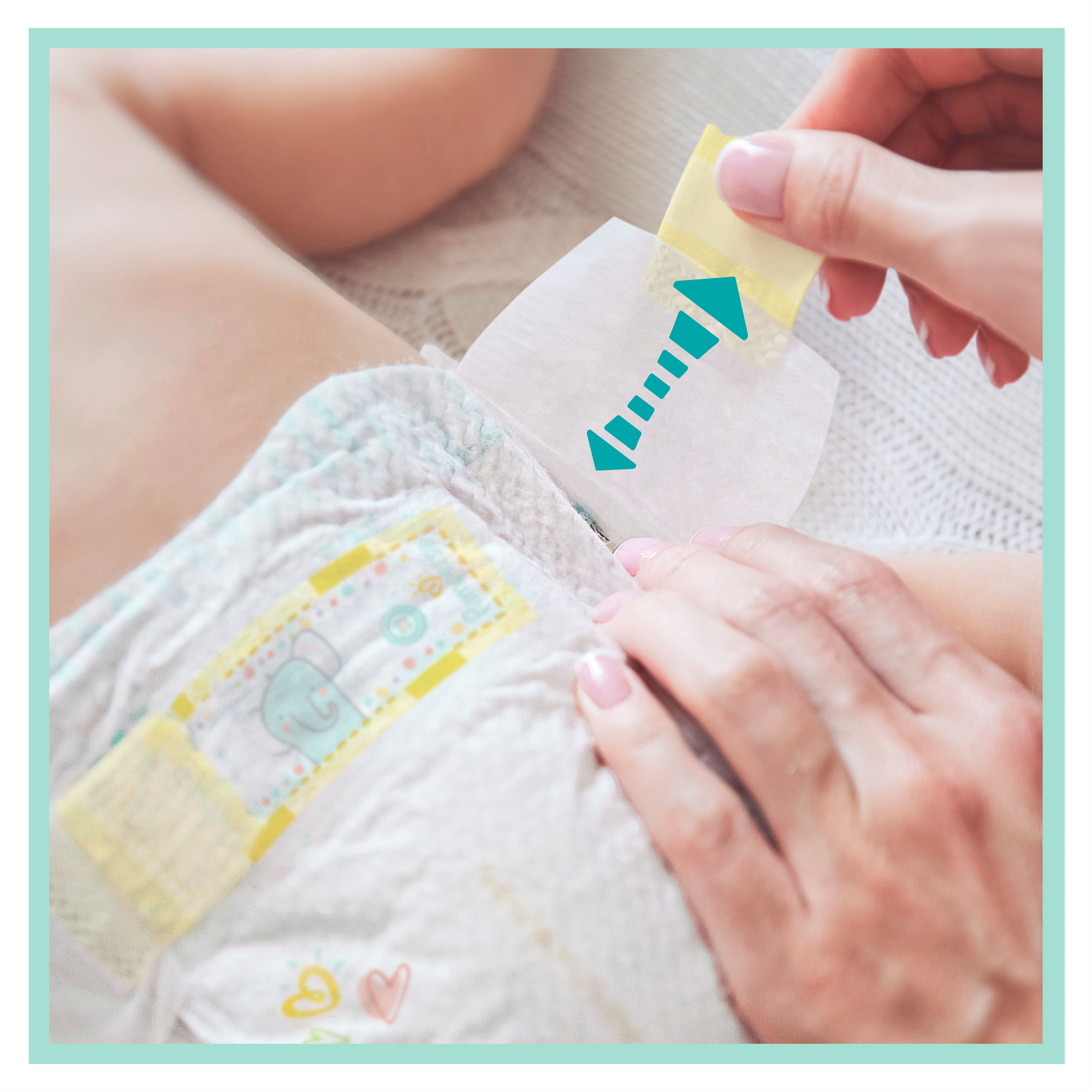 Pampers Premium Care Plenky Velikost 4, 9kg-14kg, 52ks