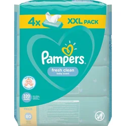 Pampers ubrousky Fresh Clean XXL 4x80ks