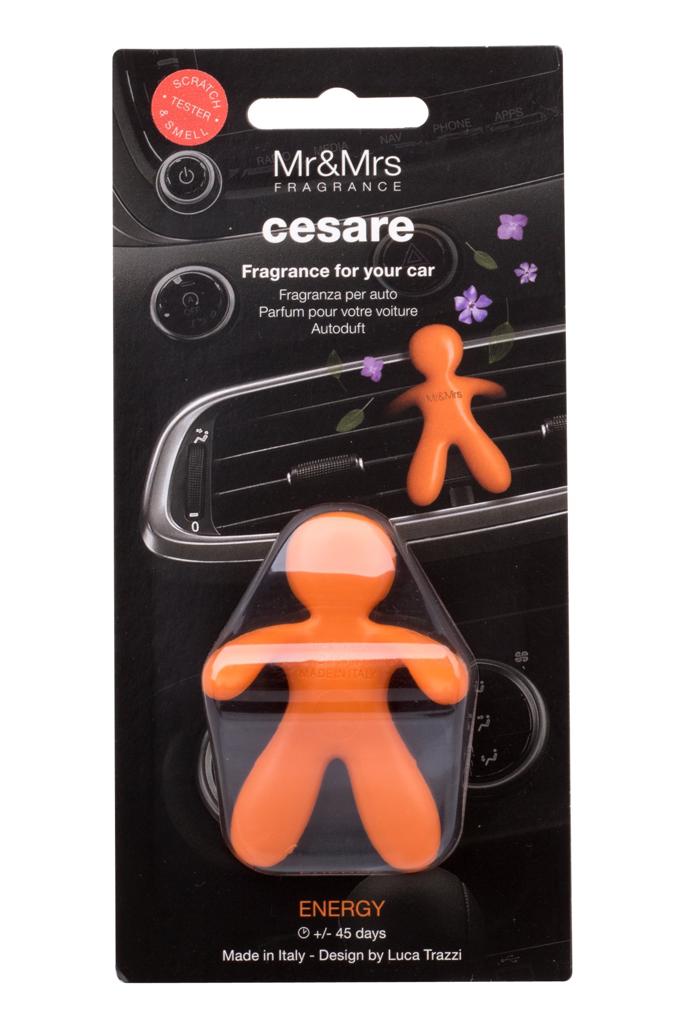 Pán a pani Cesare Energy - oranžová