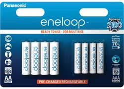 Panasonic Eneloop HR6 1900mAh + HR03 750mAh 8BP BONUS! BUDDY TOYS BOT 3140 Hra Piškvorky jako dárek !! - Digitální foto - příslušenství