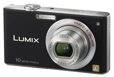 PANASONIC kompakt DMC-FX35E-K, 10.1MPix, černý, 4x zoom 25mm, O.I.S.