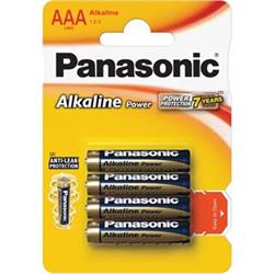 Panasonic LR03 4BP AAA Alk Power