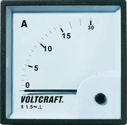 Panelové měřidlo Voltcraft AM-72X72, 15 A