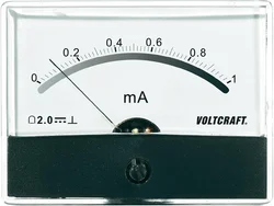 Panelové měřidlo Voltcraft AM-86X65, 1 mA