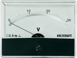 Panelové měřidlo Voltcraft AM-86X65, 30 V/DC