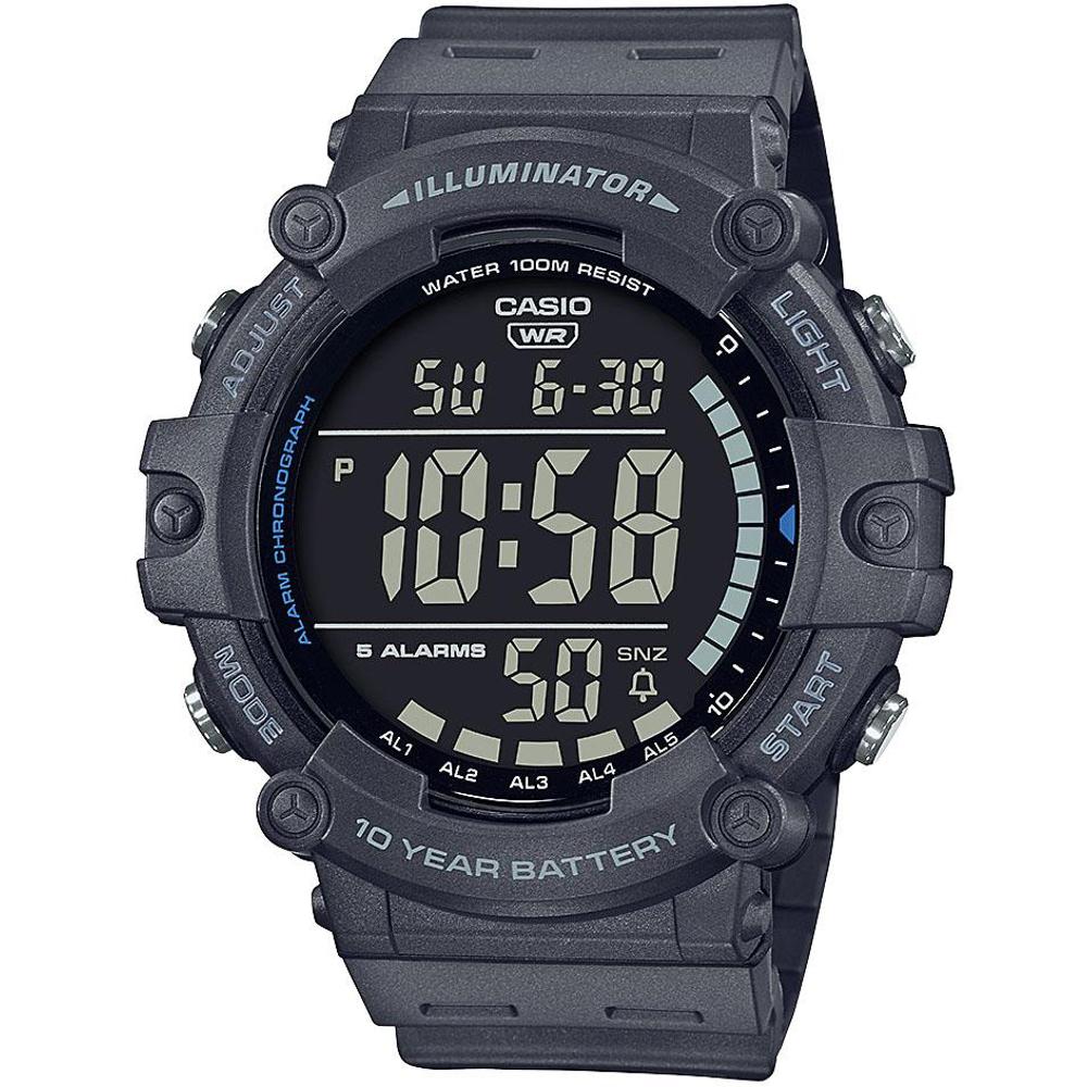 Pánske digitálne náramkové hodinky Casio AE-1500WH-8B