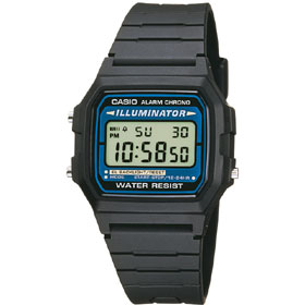 Pánske digitálne náramkové hodinky Casio F 105