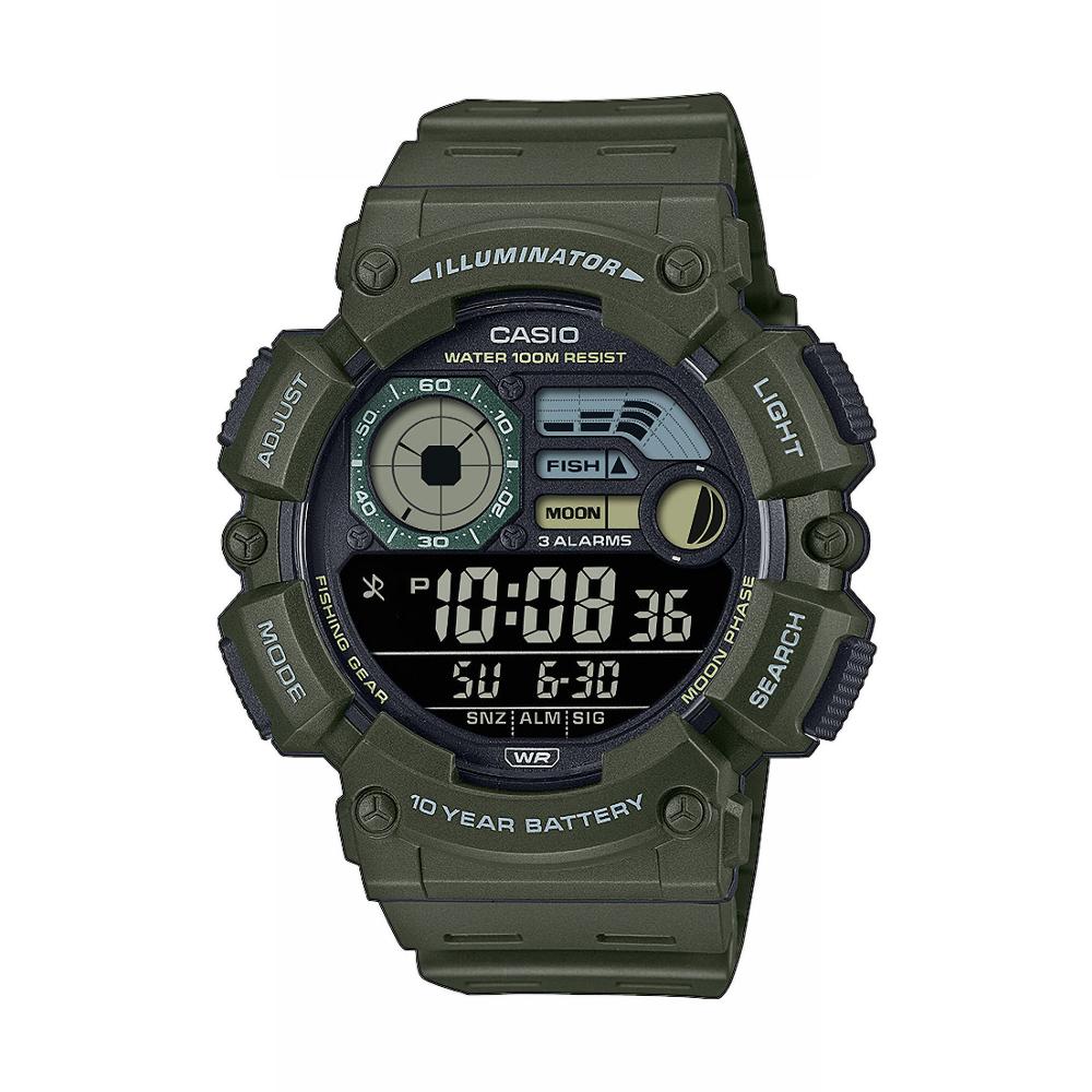 Pánske digitálne náramkové hodinky Casio WS-1500H-3BVEF