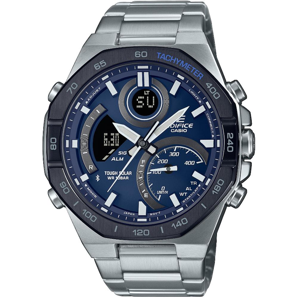 Pánske kombinované náramkové hodinky Casio ECB-950DB-2AEF