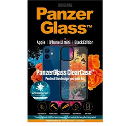 PanzerGlass ClearCase Antibacterial pro Apple iPhone 12 mini Black edition 0251 - Mobilní telefony - příslušenství