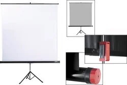 Paraván REFLECTA TRIPOD Twinstar (125x125cm, obojstranný Lux/Silver)