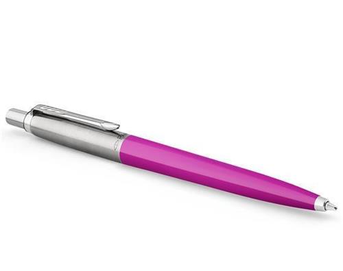 PARKER Guľôčkové pero "Royal Jotter Originals", modré, 0,7 mm, strieborný klip, purpurové telo 7