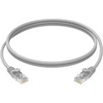 Patch kábel Conexpro UTP, CAT5e, 0,5 m, sivý