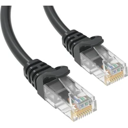 Patch kábel Conexpro UTP, CAT5e, 2 m, economy, čierny