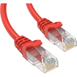 Patch kábel Conexpro UTP, CAT6, 0,5 m, červený