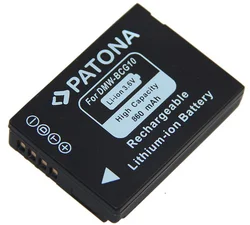 Patón PT1075 - Panasonic DMW-BCG10 860mAh Li-Ion