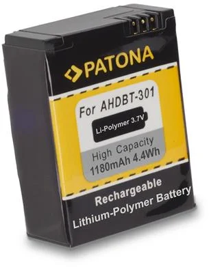 Patón PT1150 - GoPro Hero 3 AHDBT-301 1180mAh Li-Pol