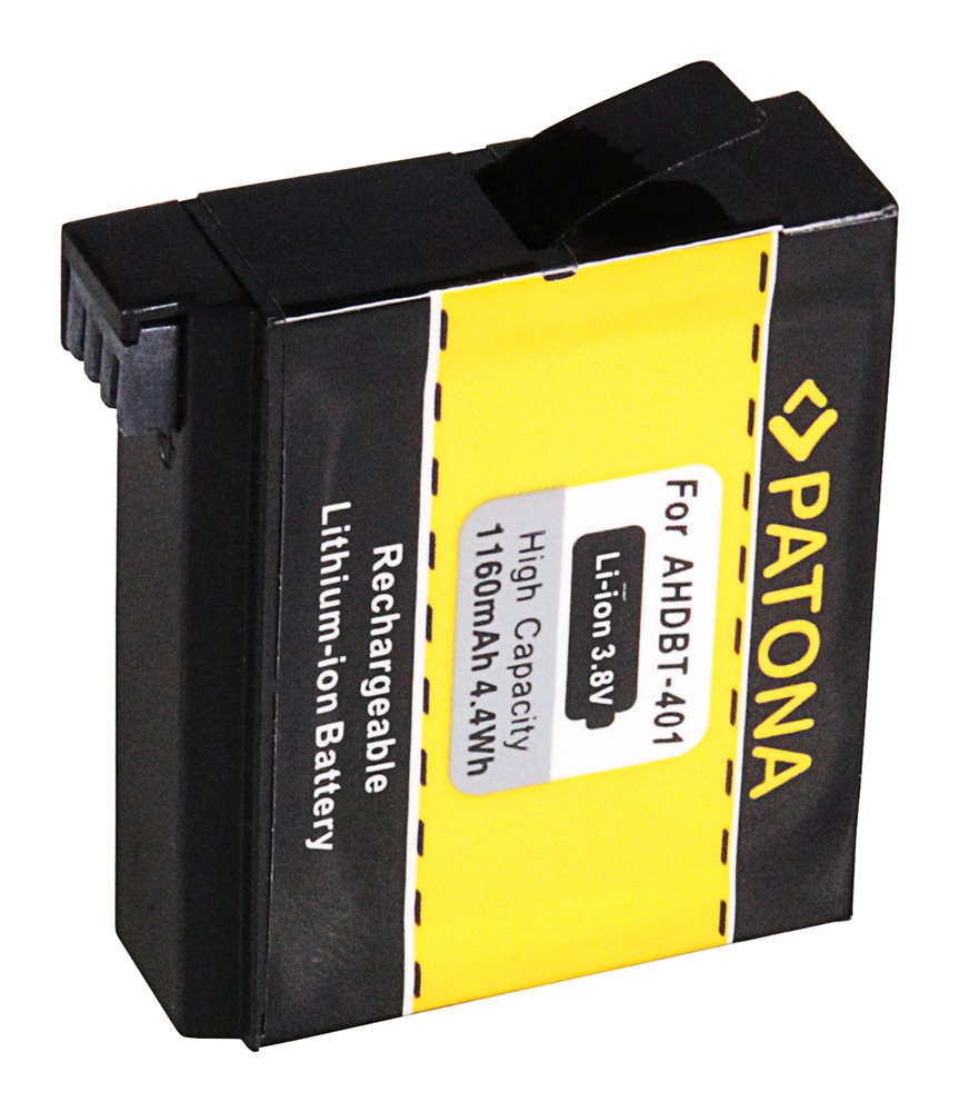Patón PT1235 - GoPro Hero 4 AHDBT-401 1160mAh Li-Ion