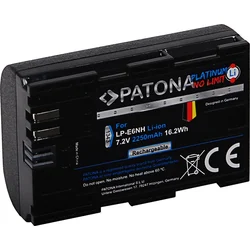 Patón PT1343 - Canon LP-E6NH 2250mAh Li-Ion Platinum EOS R5/R6