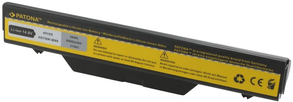 Patón PT2166 - HP ProBook 4510S 6600mAh Li-Ion 14.8V