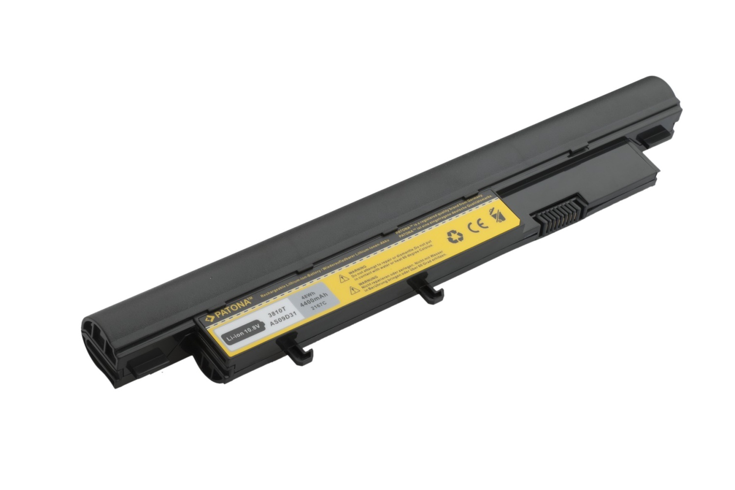 Patón PT2167 - ACER ASPIRE 3810 4400mAh Li-Ion 10,8V