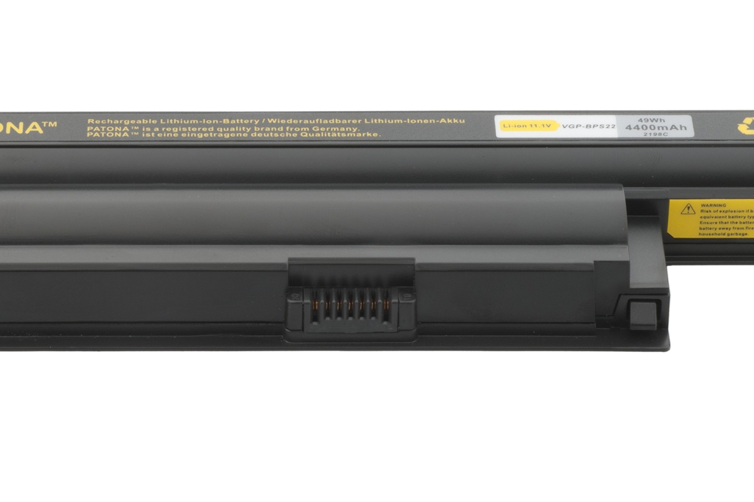 Patón PT2198 - SONY VGP-BPS22 4400mAh Li-Ion 11,1V