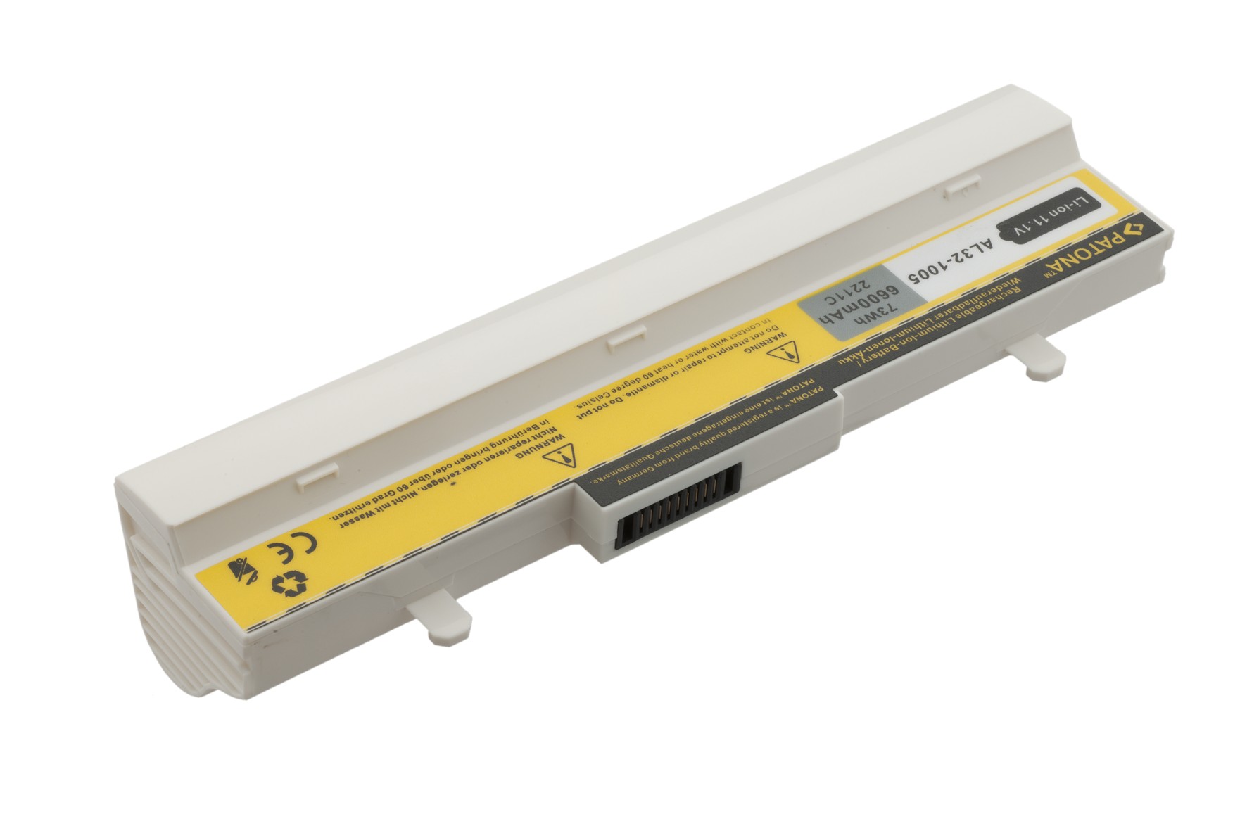 Patón PT2211 - ASUS Eee PC 1005 6600mAh Li-Ion 11,1V biela