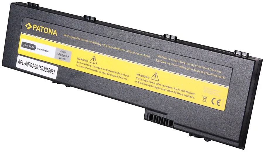 Patón PT2450 - HP 2760p 3600mAh Li-Ion 11,1V HSTNN-CB45