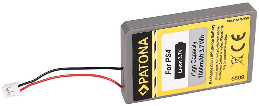 Patón PT6509 - Sony Playstation Dualshock PS4 1000mAh Li-lon 3,7V