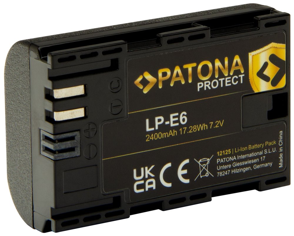 PATONA batéria pre Canon LP-E6 2400mAh Li-Ion Protect