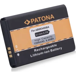 PATONA batéria pre mobilný telefón Samsung AB663450BA 1200mAh 3,7V Li-Ion