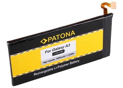 PATONA batéria pre mobilný telefón Samsung Galaxy A3 1900mAh 3,8V Li-Pol nástroje