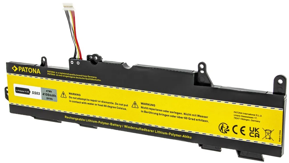 PATONA batéria pre ntb HP 840 G5/G6 4100mAh Li-Pol 11,55V SS03XL