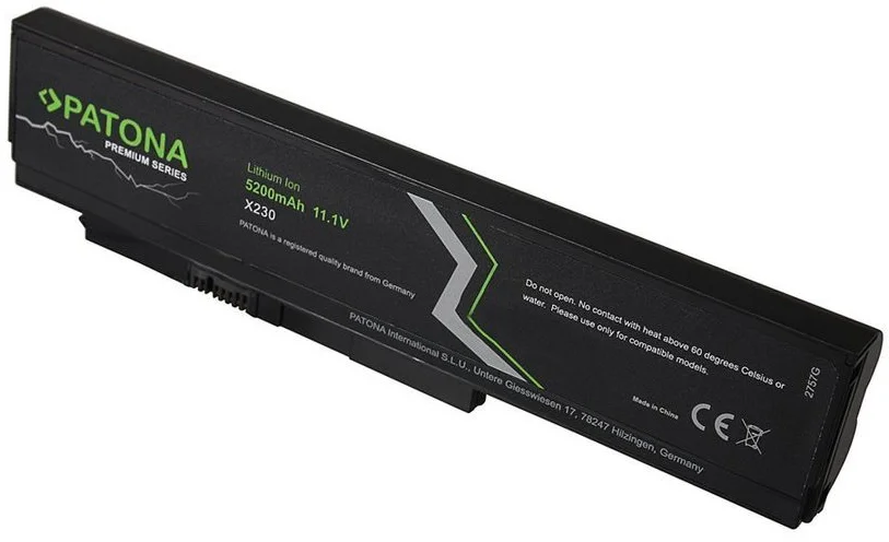 PATONA batéria pre ntb LENOVO Thinkpad X220 5200mAh Li-Ion 11,1V