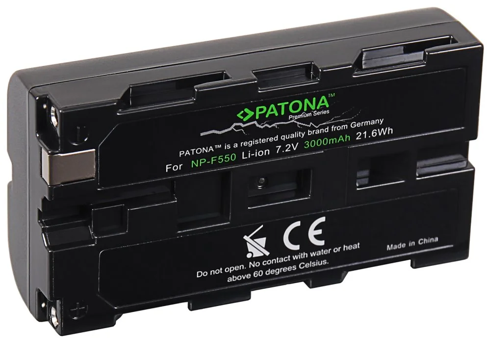 PATONA batéria pre Sony NP-F550 3000mAh Li-Ion 7,2V Premium