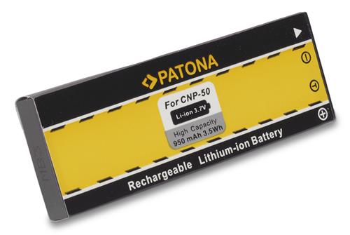 PATONA baterie pro foto Casio NP-50 1000mAh