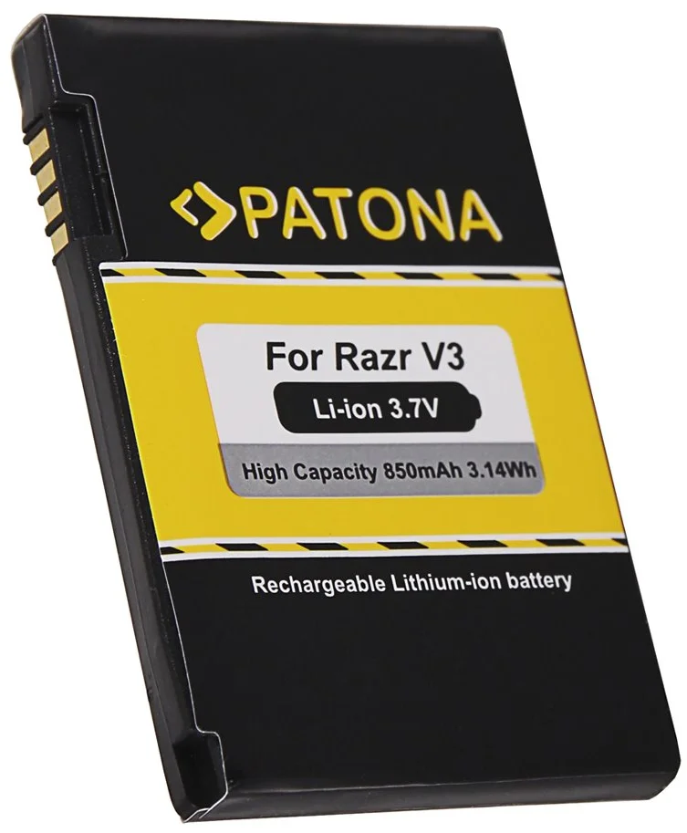 PATONA baterie pro mobilní telefon Motorola Razr V3 850mAh 3,7V Li-lon